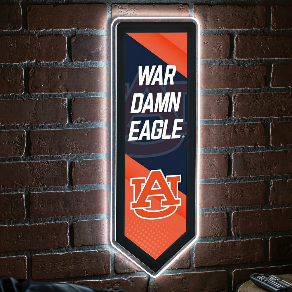 LED Wall Decor, Pennant, Auburn University - Collegiate Home