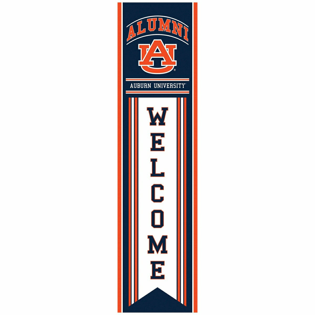 Auburn University Alumni Single Sided Large Leaner, 46" - Collegiate Home