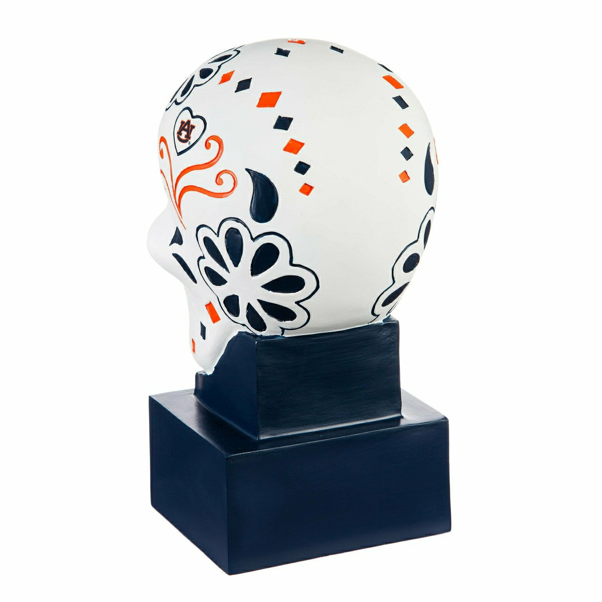 Auburn University Sugar Skull Statue - Collegiate Home