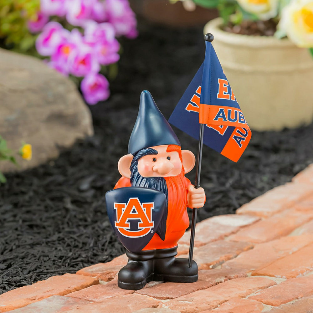 Auburn University, Flag Holder Gnome - Collegiate Home