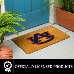 Coir Mat, 16"x28", Auburn University - Collegiate