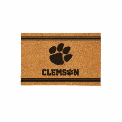 Clemson University Large One Color Coir Mat, 36"x24" - Collegiate