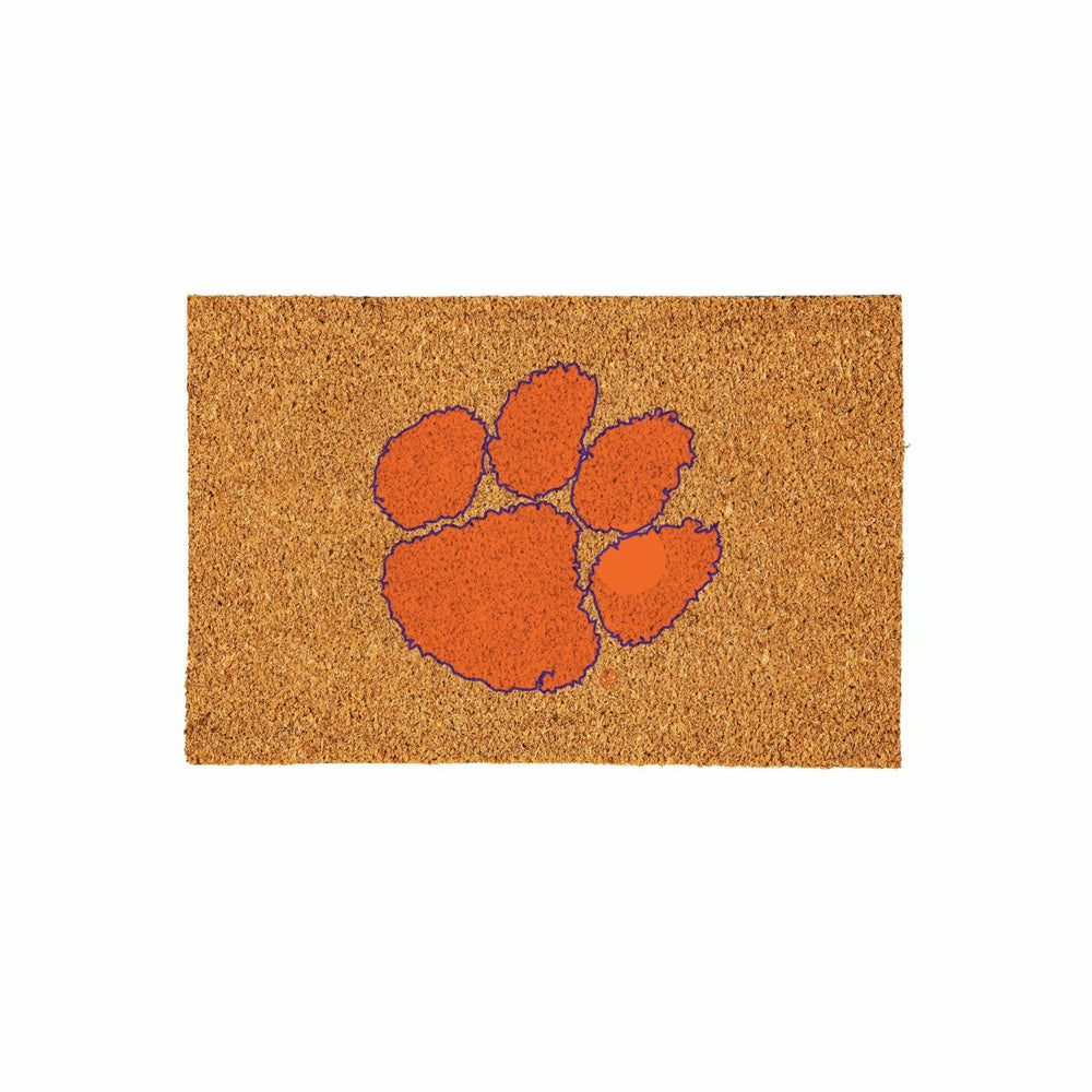 Clemson University Large Full Color Coir Mat, 36"x24" - Collegiate