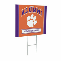 Clemson University Coroplast Yard Sign Alumni - Collegiate Home