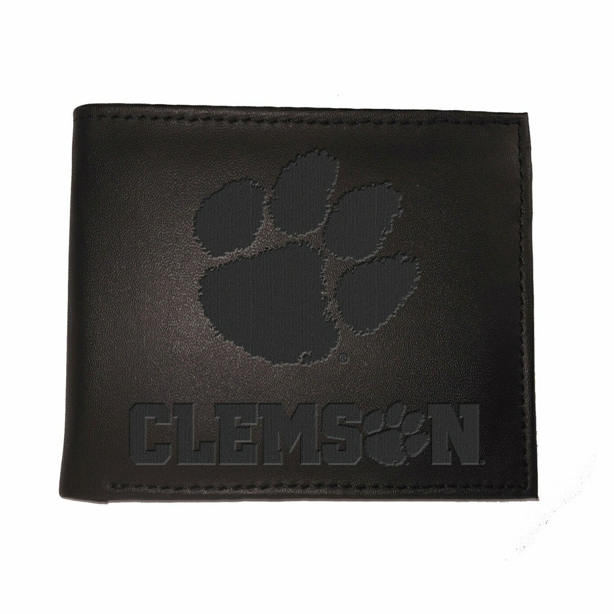 Clemson University, Bi-Fold Wallet, Black - Collegiate Home