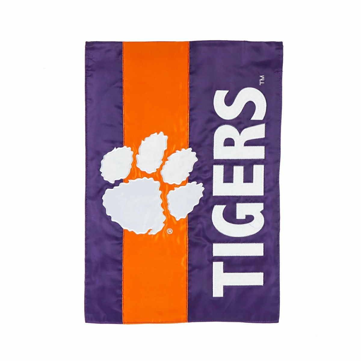 Clemson University Embellished Garden Flag - Collegiate Home