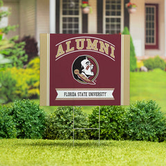 Florida State University Coroplast Yard Sign Alumni - Collegiate Home