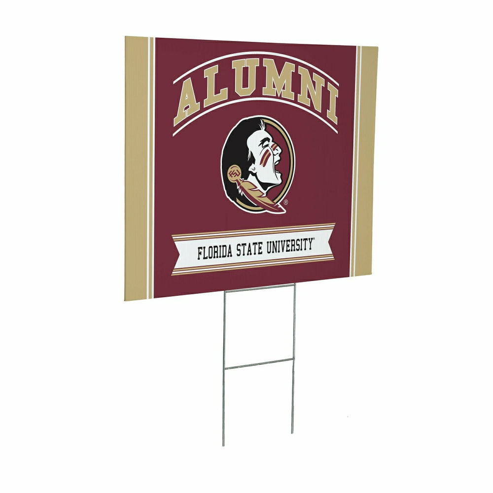 Florida State University Coroplast Yard Sign Alumni - Collegiate Home