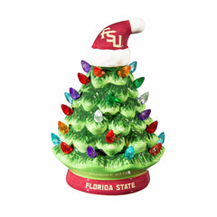 8" LED Ceramic Christmas Tree, Florida State University - Collegiate Home
