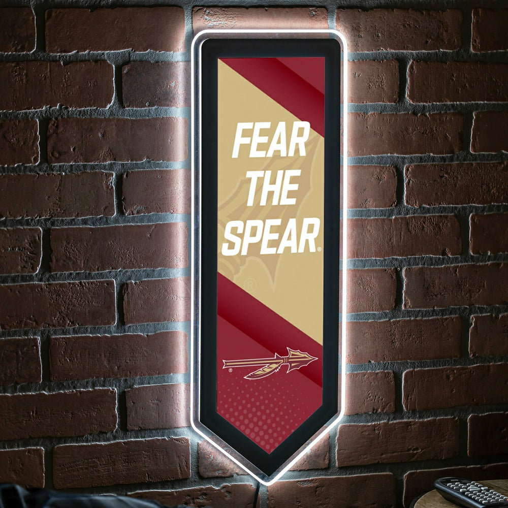 LED Wall Decor, Pennant, Florida State University - Collegiate Home