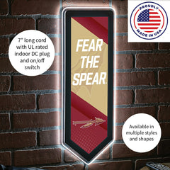 LED Wall Decor, Pennant, Florida State University - Collegiate Home