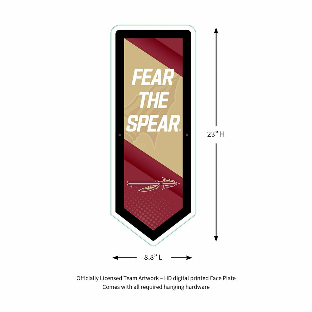 LED Wall Decor, Pennant, Florida State University - Collegiate Home