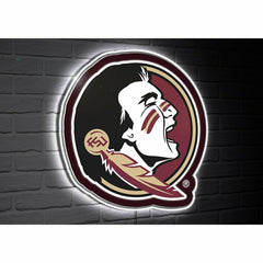LED Wall Decor, Glazelite, College Mascot, Florida State University - Collegiate Home