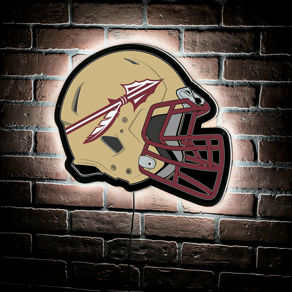 LED Wall Decor, Helmet, Florida State University - Collegiate Home