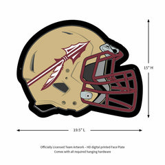 LED Wall Decor, Helmet, Florida State University - Collegiate Home