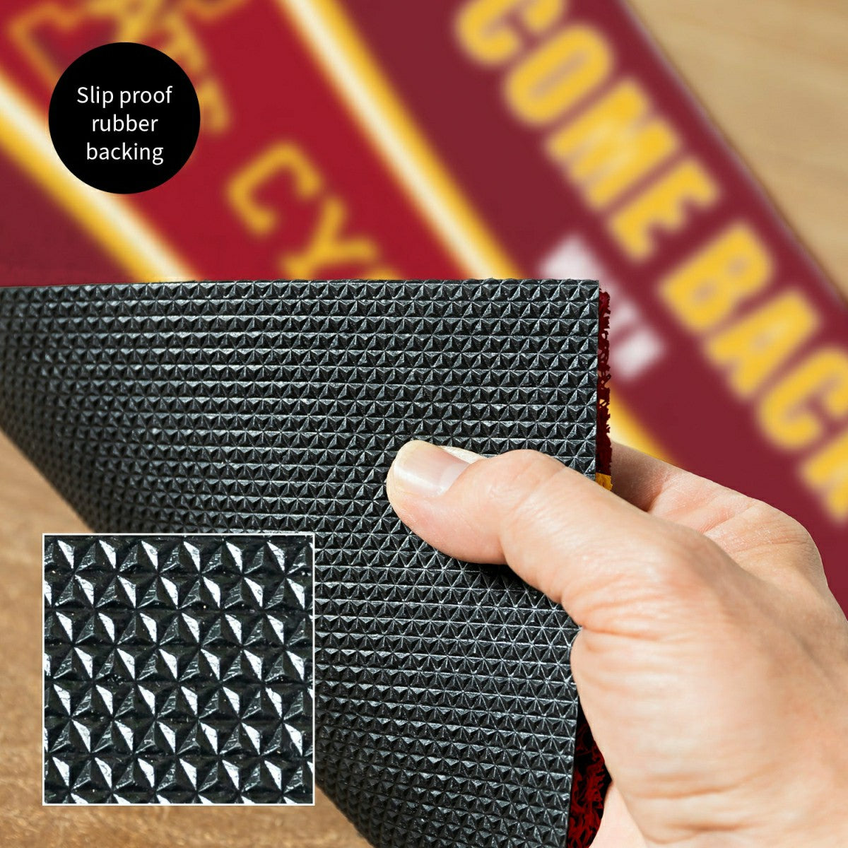 28" x 16" PVC Trapper Mat, Come Back with Tickets, Iowa State Universi - Collegiate