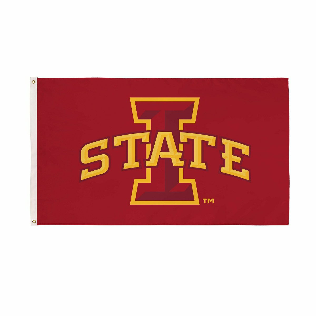 Iowa State University Single Sided Estate Flag with 2 Grommets, 3'x5' - Collegiate Home
