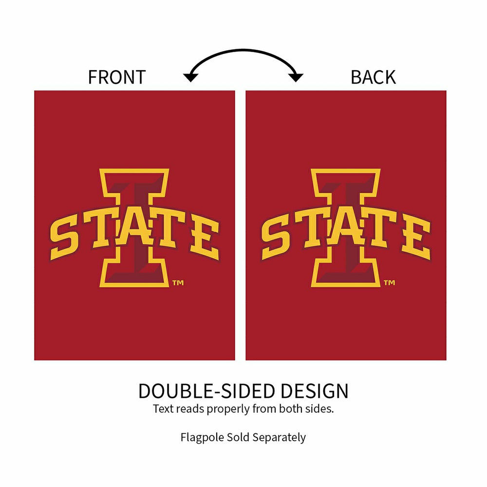 Applique Flag, Gar., Iowa State University - Collegiate Home