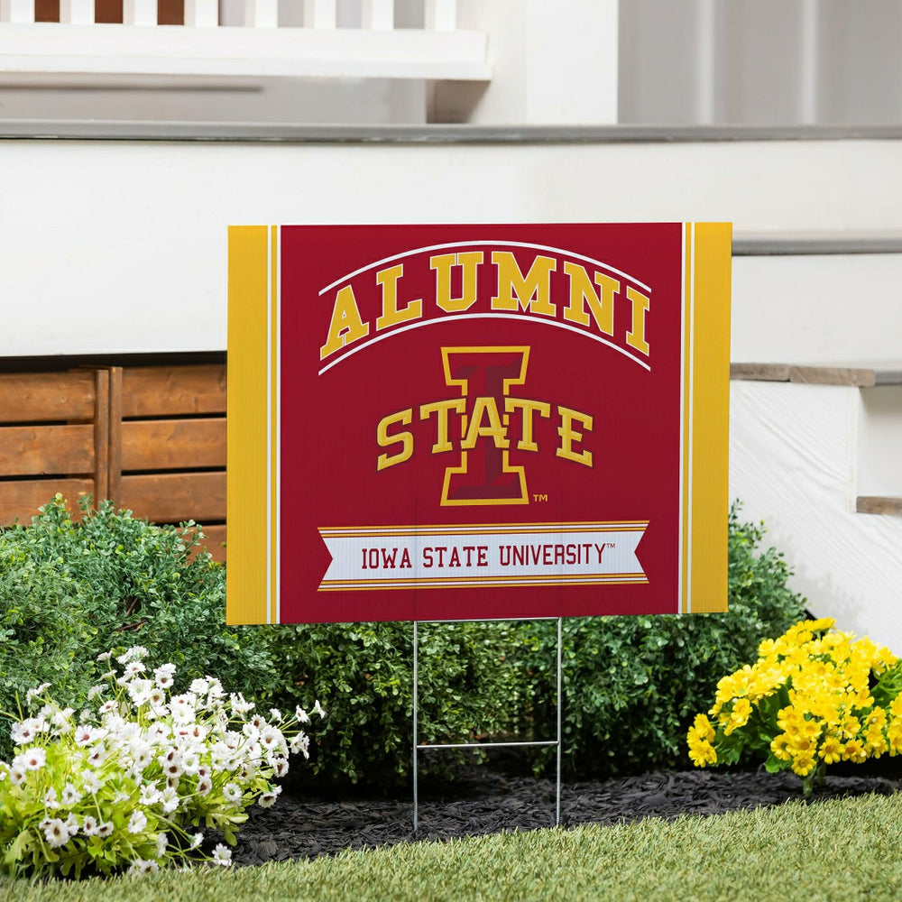 Iowa State University Coroplast Yard Sign Alumni - Collegiate Home