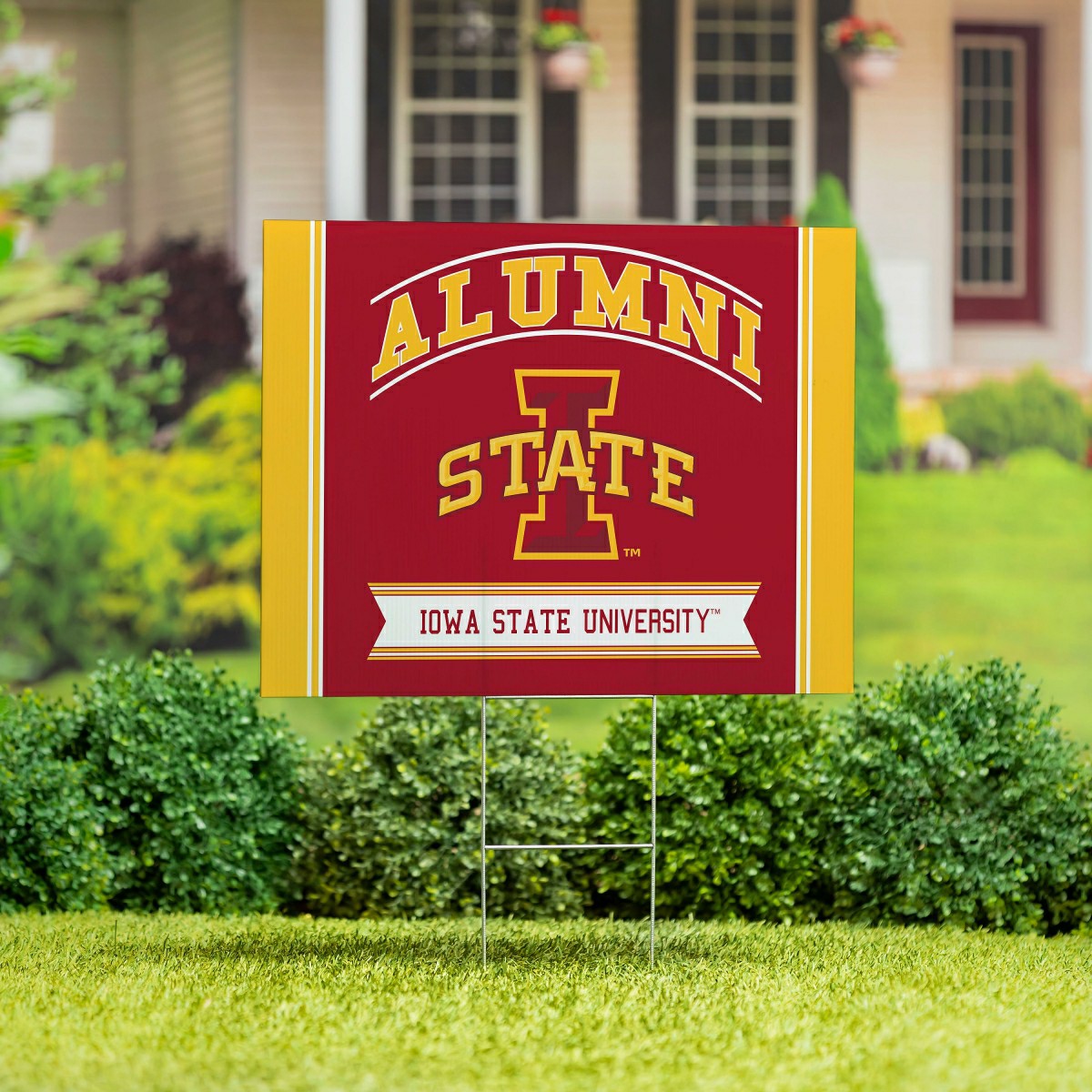 Iowa State University Coroplast Yard Sign Alumni - Collegiate Home