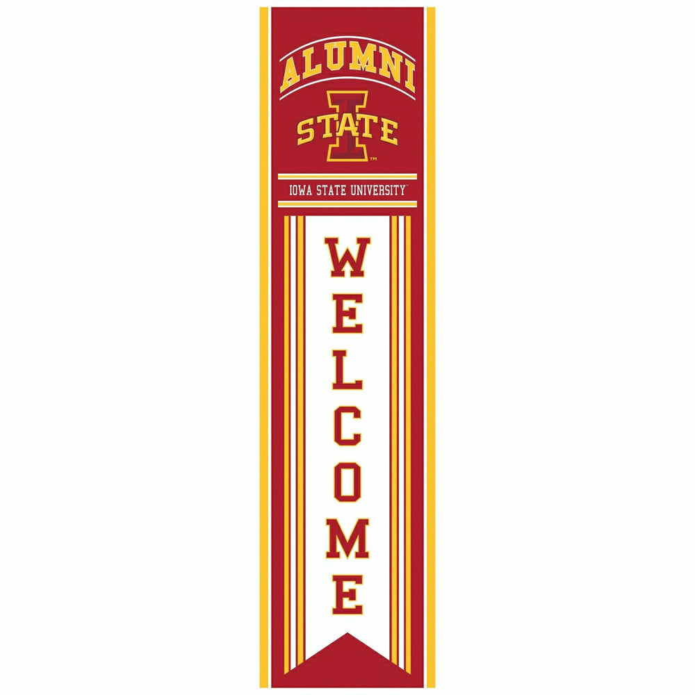 Iowa State University Alumni Single Sided Large Leaner, 46" - Collegiate Home