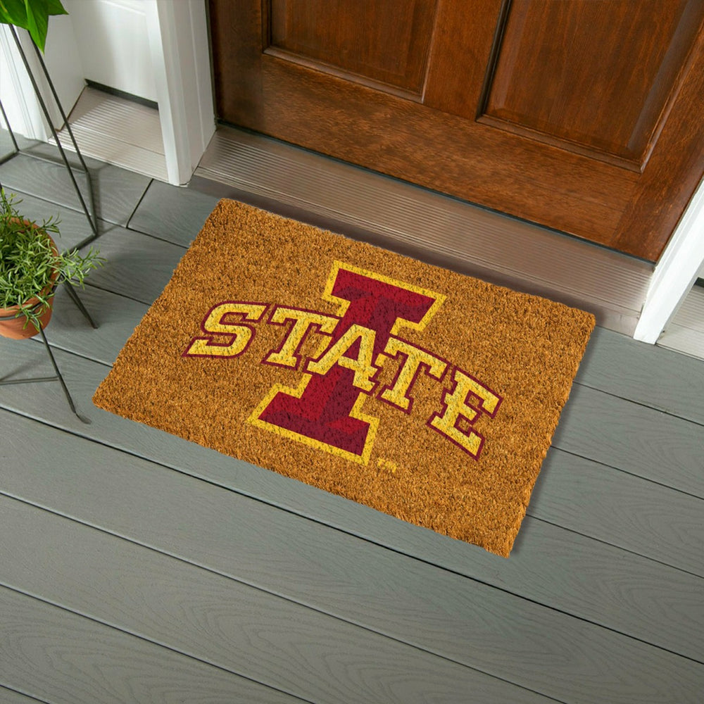 Coir Mat, 16"x28", Iowa State University - Collegiate