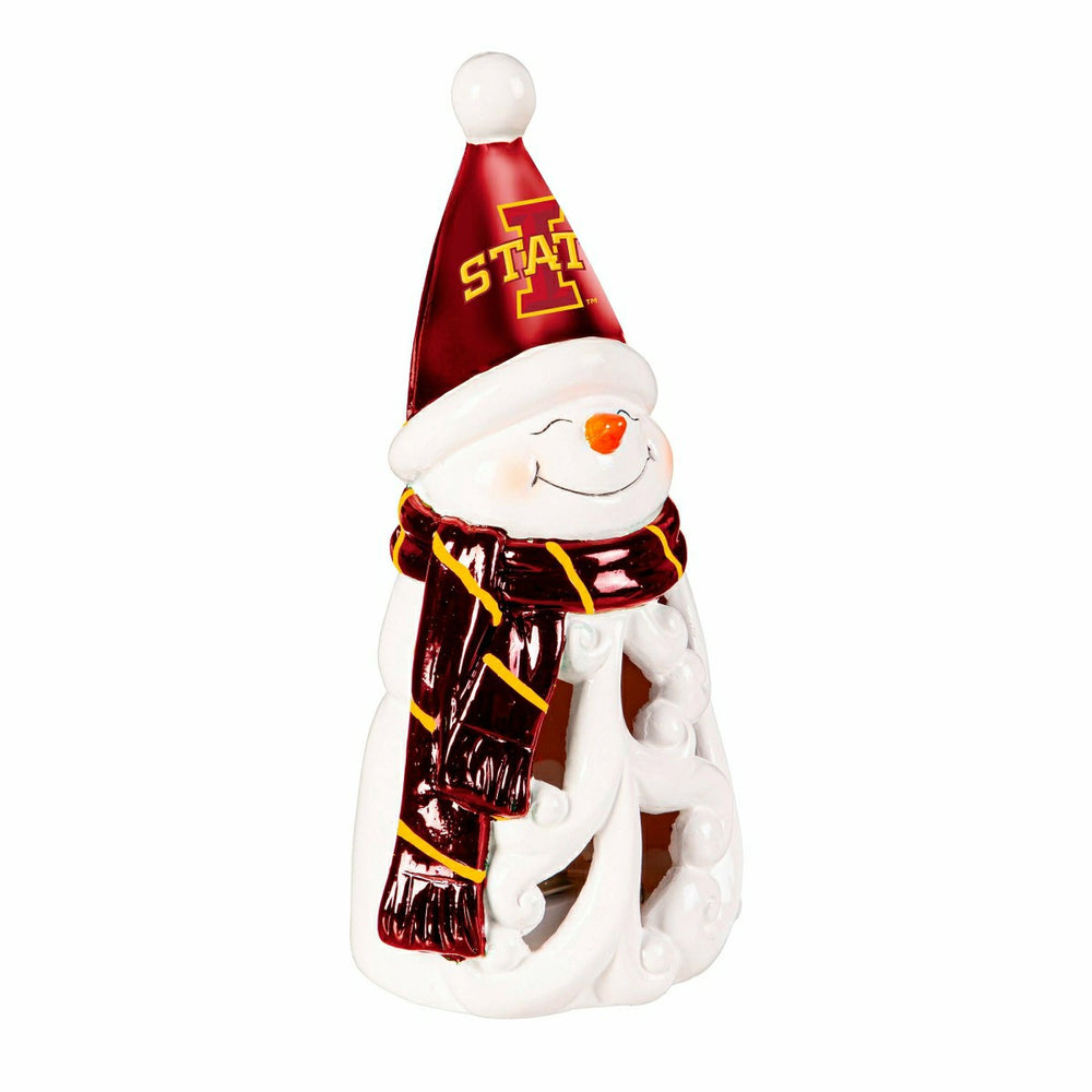 Iowa State University Snowman LED Statuary, 8" - Collegiate Home