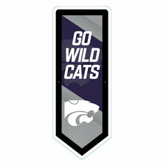 LED Wall Decor, Pennant, Kansas State University - Collegiate Home