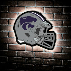 LED Wall Decor, Helmet, Kansas State University - Collegiate Home