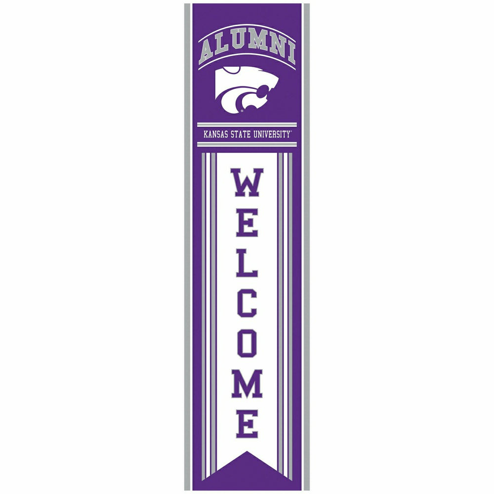 Kansas State University Alumni Single Sided Large Leaner, 46" - Collegiate Home