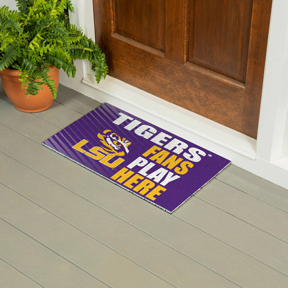 Louisiana State University Fan Mat, 28"x16" - Collegiate