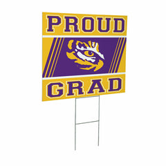 Louisiana State University Coroplast Yard Sign Graduate - Collegiate Home