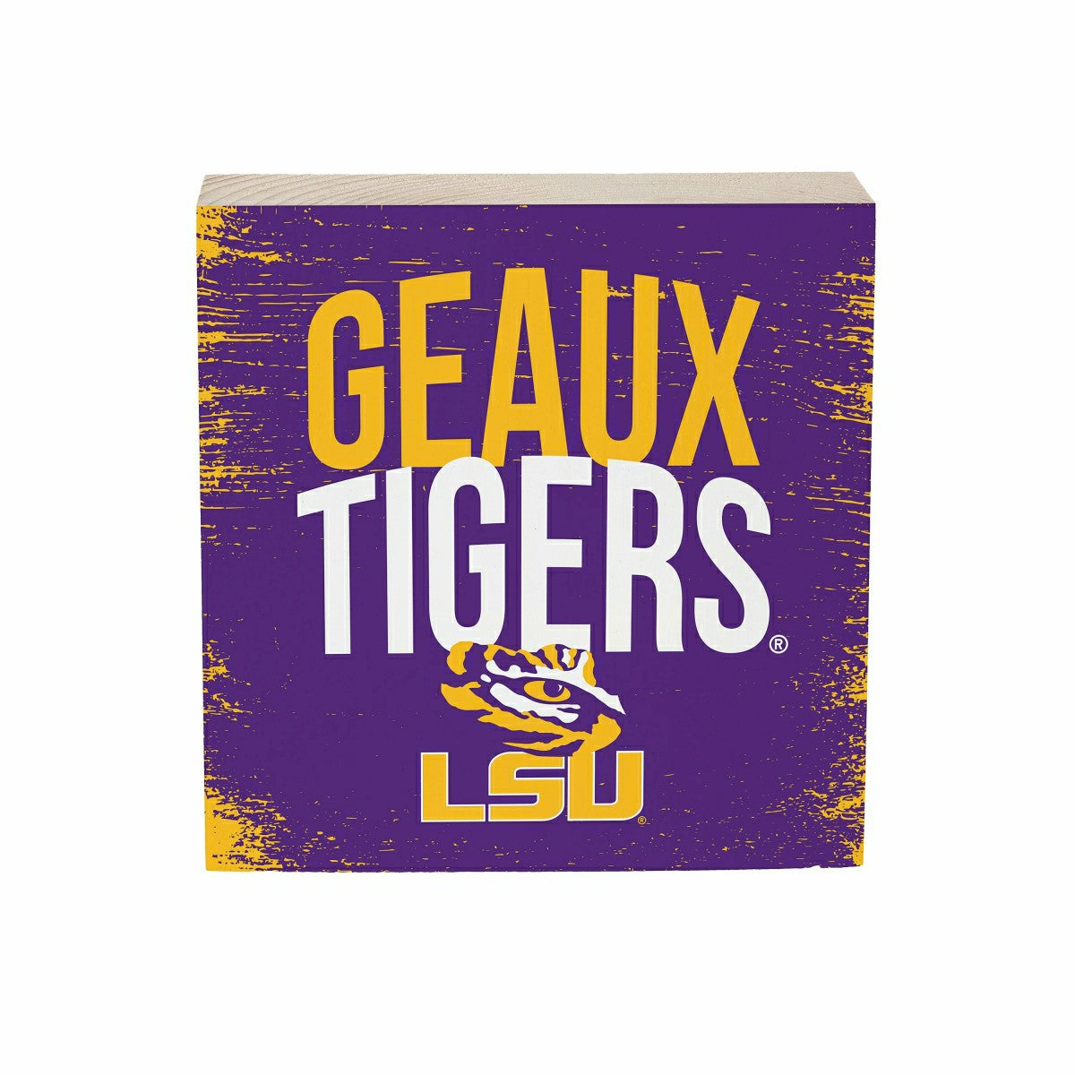Louisiana State University Plock, Down Home Fans, 6x6 - Collegiate Home