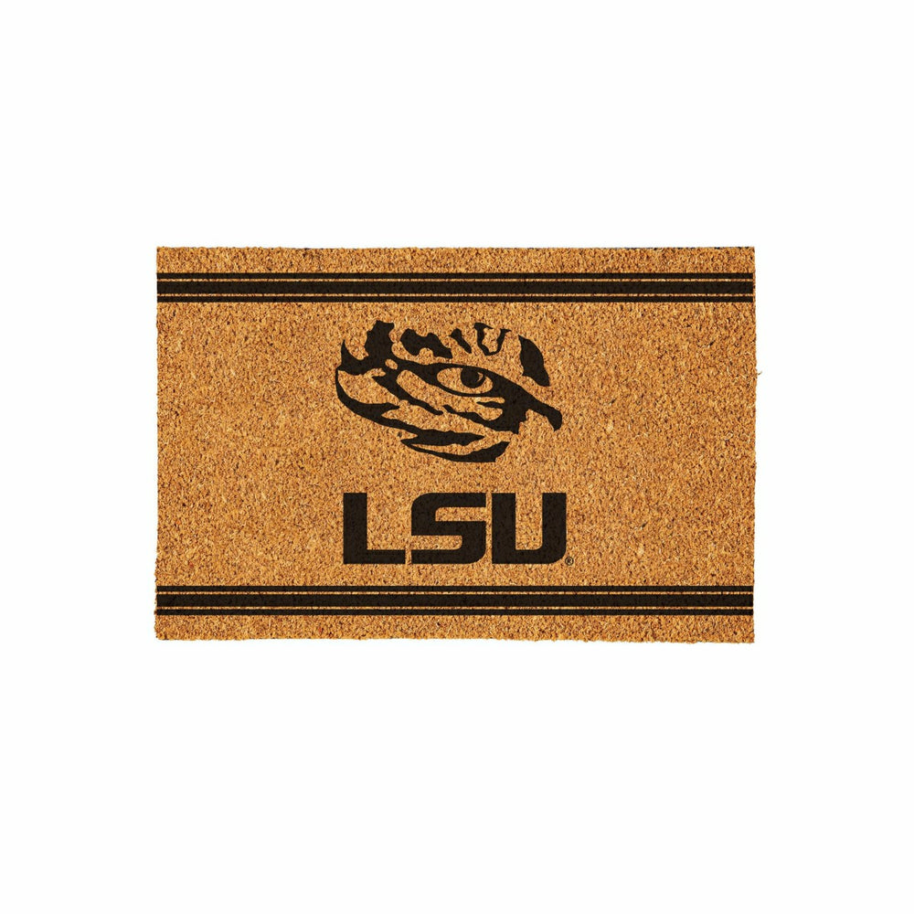 Louisiana State University Large One Color Coir Mat, 36"x24" - Collegiate