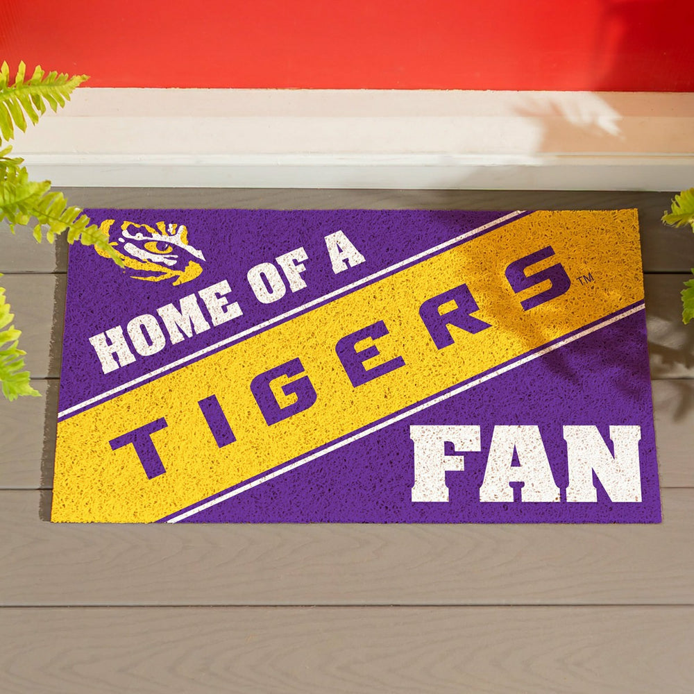 Louisiana State University, PVC Mat COLOR, Home of a Fan - Collegiate