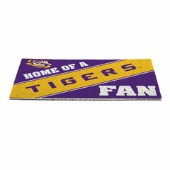 Louisiana State University, PVC Mat COLOR, Home of a Fan - Collegiate