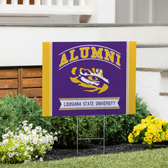 Louisiana State University Coroplast Yard Sign Alumni - Collegiate Home