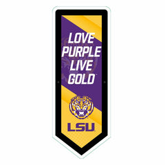 LED Wall Decor, Pennant, Louisiana State University - Collegiate Home