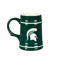 Michigan State University Ceramic Stein Cup, 24oz - Collegiate Home