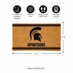 Michigan State University, Coir Mat 1C - Collegiate