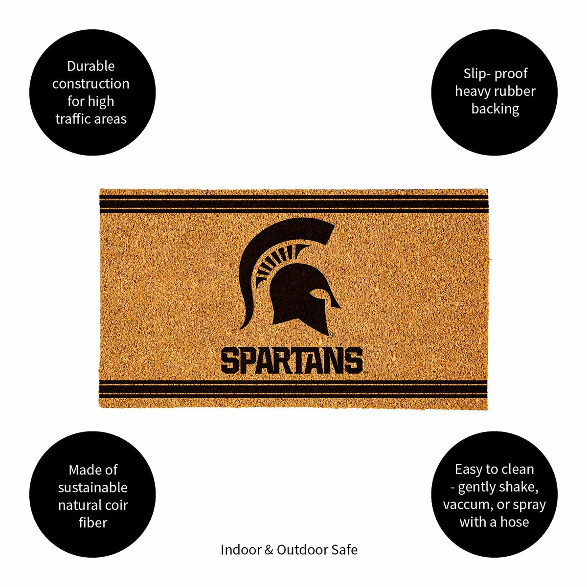 Michigan State University, Coir Mat 1C - Collegiate