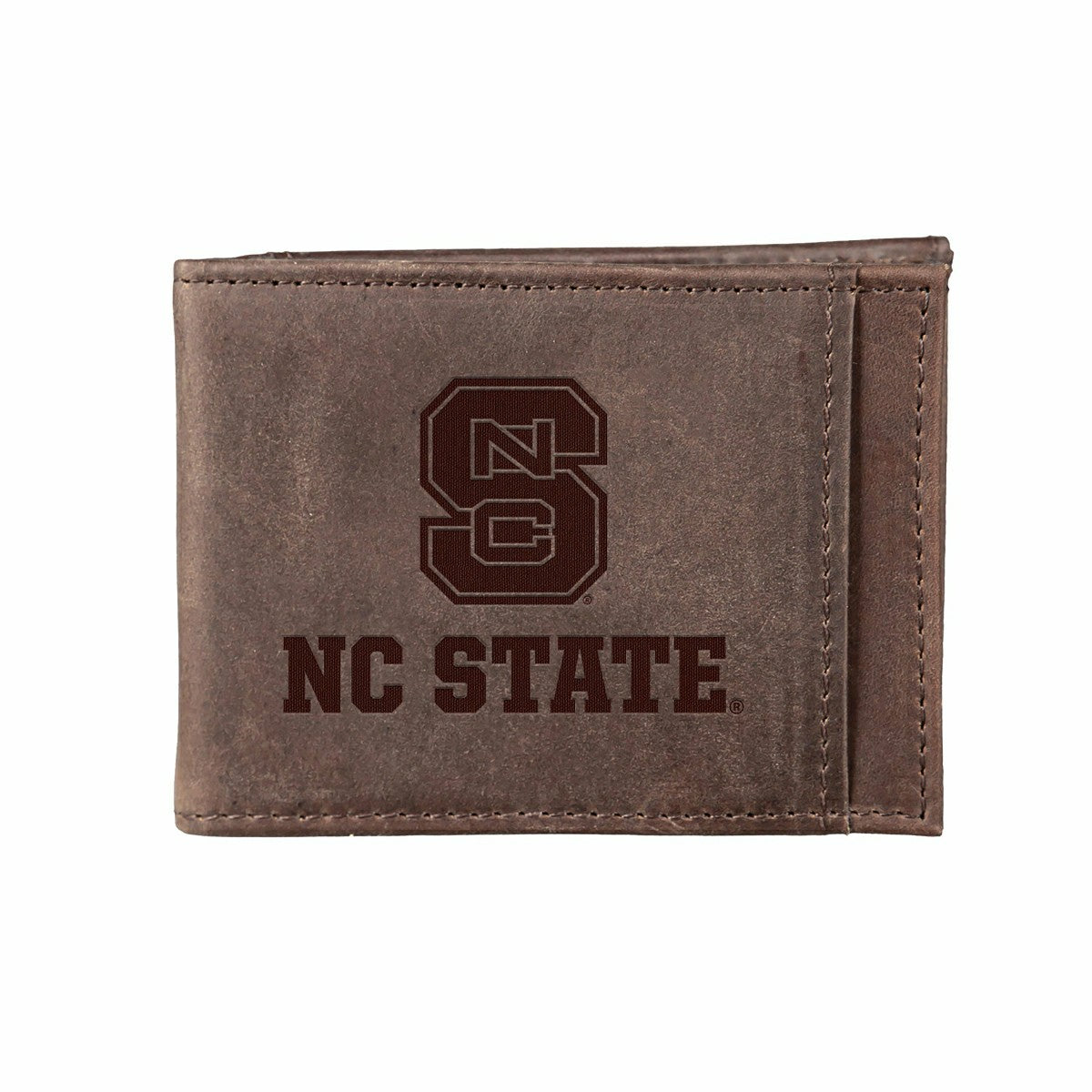 Front Pocket Wallet w/ RFID Blocking, North Carolina State University, - Collegiate Home