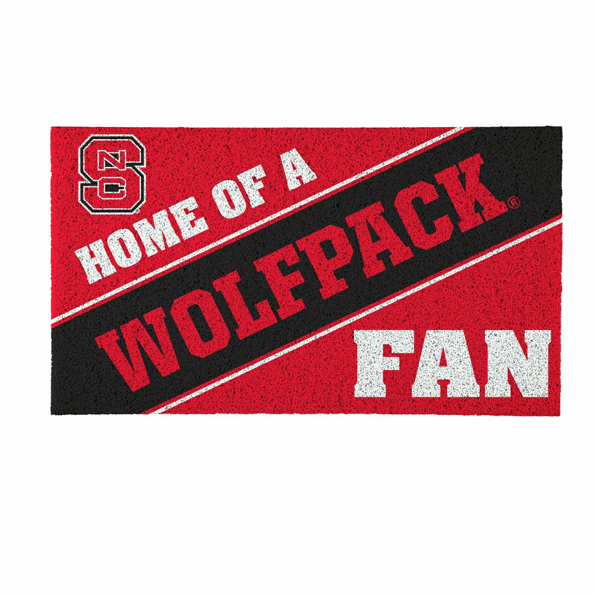 North Carolina State University, PVC Mat COLOR, Home of a Fan - Collegiate