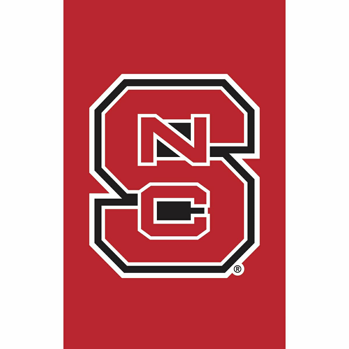 North Carolina State University Applique Garden Flag - Collegiate Home