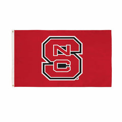 North Carolina State University Single Sided Flag w/ 2 Grommets, 3'x5' - Collegiate Home