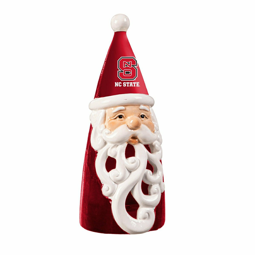 North Carolina State University Santa LED Statuary, 8" - Collegiate Home