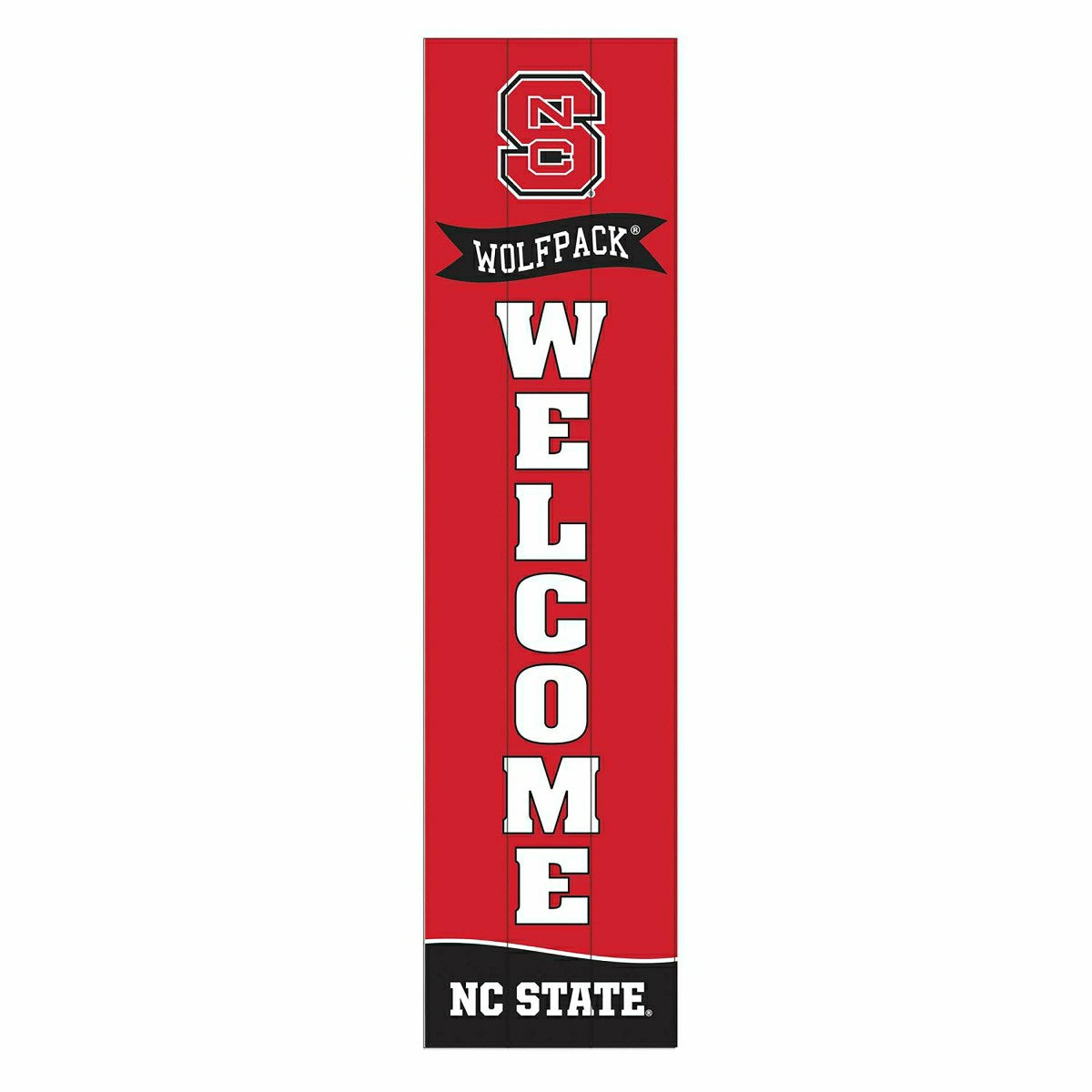 North Carolina State University Large Single Sided Leaner, 46" - Collegiate Home