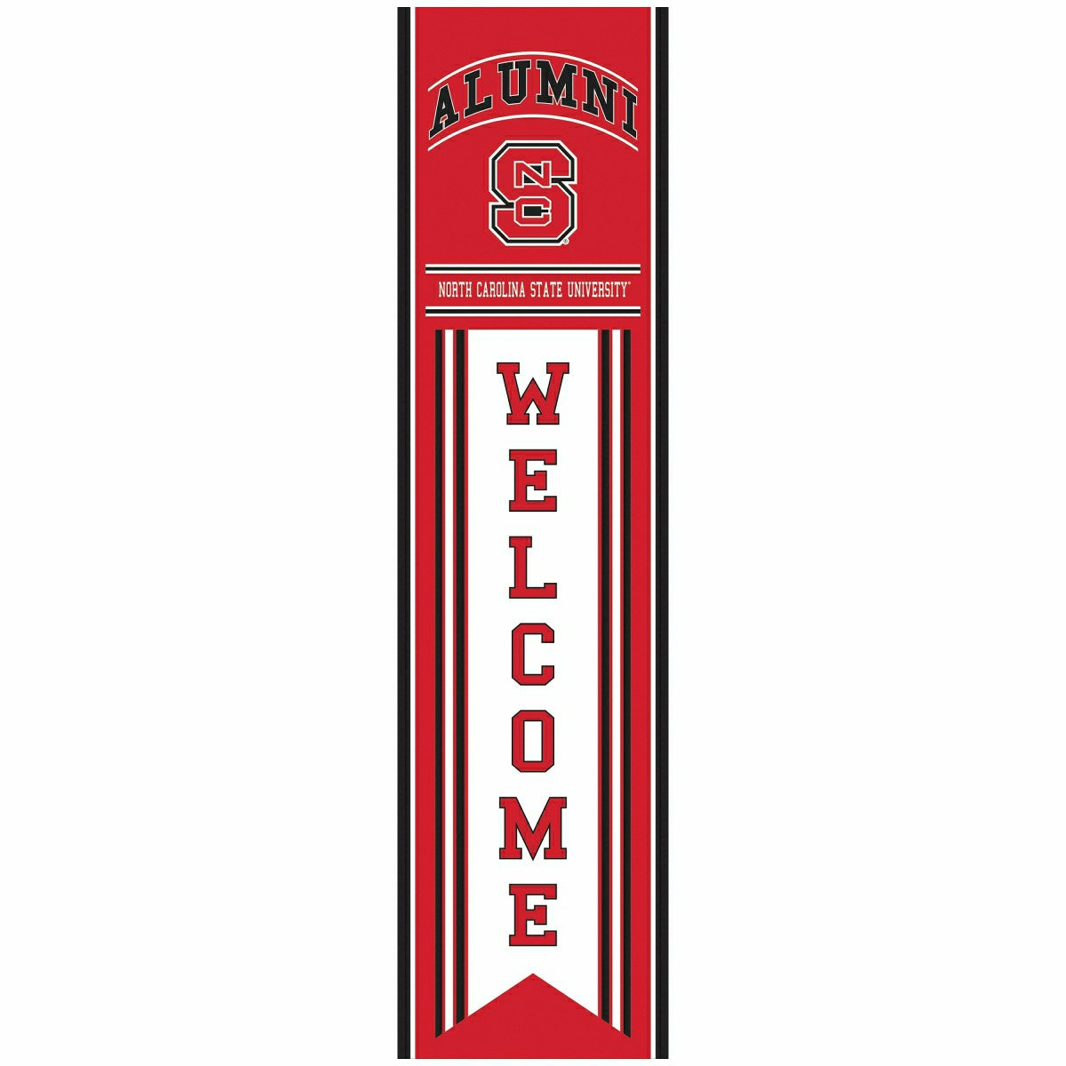 North Carolina State University Alumni Single Sided Large Leaner, 46" - Collegiate Home