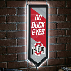 LED Wall Decor, Pennant, Ohio State University - Collegiate Home