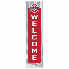 Ohio State University Summer Seasonal Single Sided Large Leaner, 46" - Collegiate Home